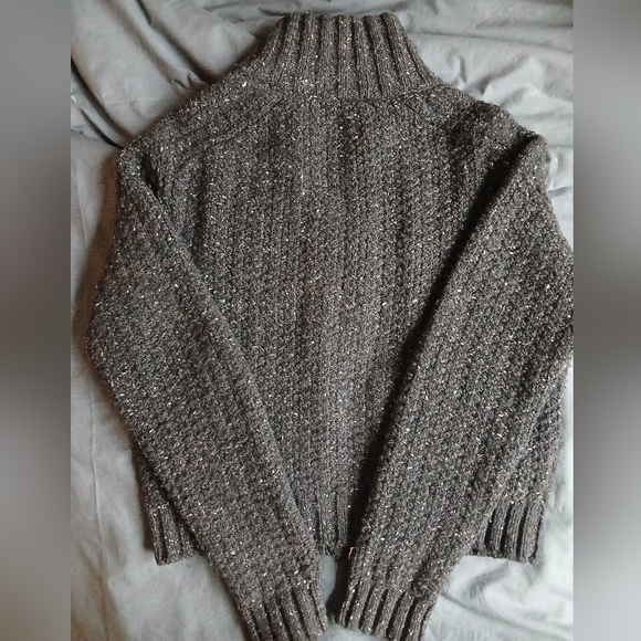 Final Week - DSQUARED2 Wool/Cashmere, Donegal, Full Zip Sweater, Black, Size M - Picture 4 of 7